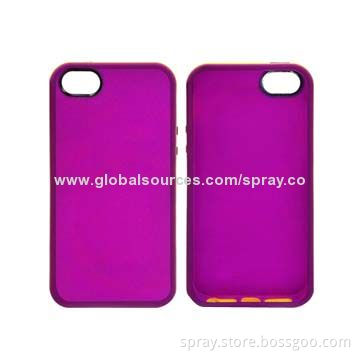 Dual Color Injection TPU Case Cover Bumper for iPhone 5/5S, Different Colors Available